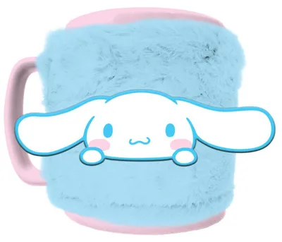 Zdjęcie produktu dla Hello Kitty Cinnamoroll Tasse z pokrowcem w kształcie misia 440ml
