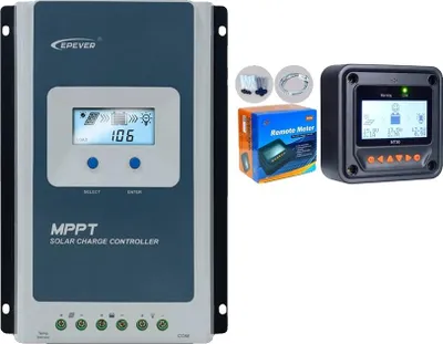 Obrázok produktu pre Solárny regulátor nabíjania, technológia MPPT, vysoká účinnosť, 4210ANG3 MT52, 40A, 12V 24V