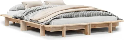 Produktbild von Massivholzbett ohne Matratze 120x190 cm Kiefernholz