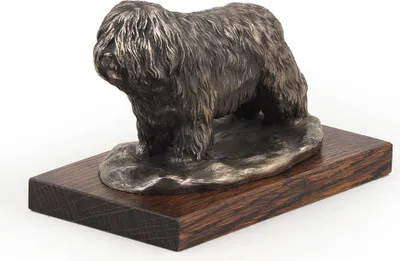 Produktbild von Polnischer Niederungshütehund, PON - Hundestatue, Figur für Büro, Trophäe für Hundeausstellung von Art-Dog brand