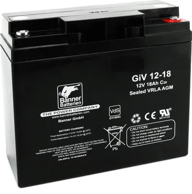 Produktbild von Batterie Stand by Bull 12 Volt 18 Ah GIV 12-18