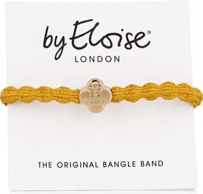 Obrázek produktu pro By Eloise London Metallic Gold Quatrefoil Turmeric Yellow