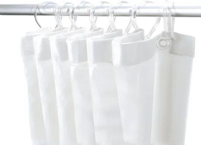 Zdjęcie produktu dla Zasłona prysznicowa Delabie 900x2000mm PVC biała