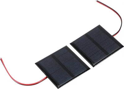 Obrázok produktu pre 2Pcs 5,5V 0,6W káblový solárny panel Multifunkčné prenosné mini solárne dosky Polysilicon