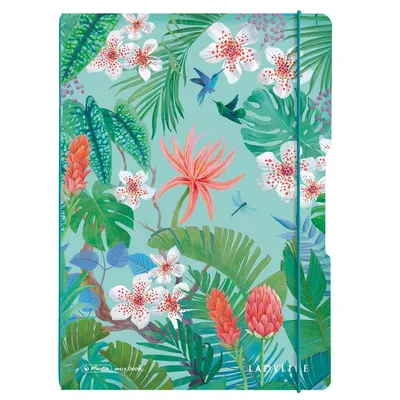 Image de herlitz 300006642 herlitz cahier de notes my.book flex Ladylike "Jungle", A4