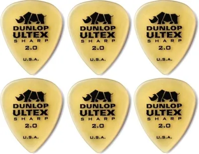 Produktbild von Dunlop 433P 200 Ultex 2 mm Plektrum
