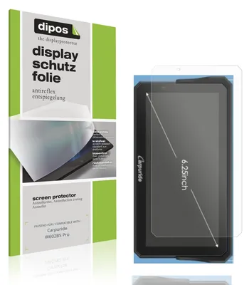Produktbild von 2x Schutzfolie für Carpuride W602BS Pro matt Displayschutzfolie Folie Display Schutz dipos