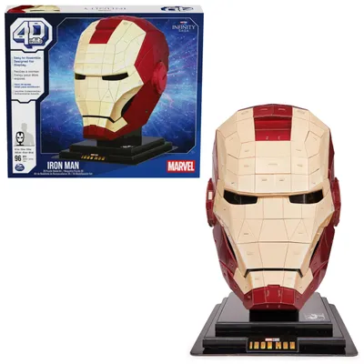 Obrázok produktu pre 4D Build FDP FAP Marvel Iron Man Helmet GML, Stavebnica, 12 rok / roky, 96 kusov, 812 g