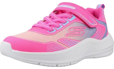 Produktbild von Skechers Microspec Advance - Oasis Point Klittenband - Roze - Maat 28