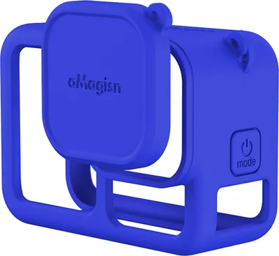 Produktbild von aMagisn Sportkamera-Schutzhuelle aus Silikon + Silikon-Objektivdeckel mit Trageband, stossfest, kompatibel mit GoPro Hero 13 Action-Kamera-Zubehoer