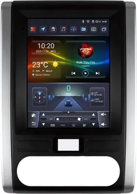 Obrázok produktu pre Autorádio s Bluetooth a CarPlay pre Nissan X-Trail T31 (2007–2015) – navigačný systém Android – 8 GB RAM, 128 GB pamäte – dvojité DIN