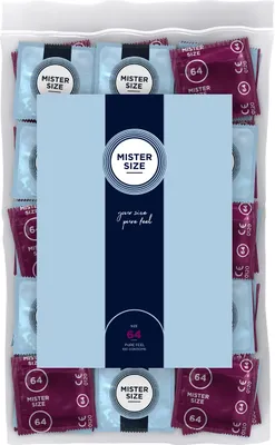 Produktbild von 100er Mister Size Kondome - 64mm - deine individuelle Größe