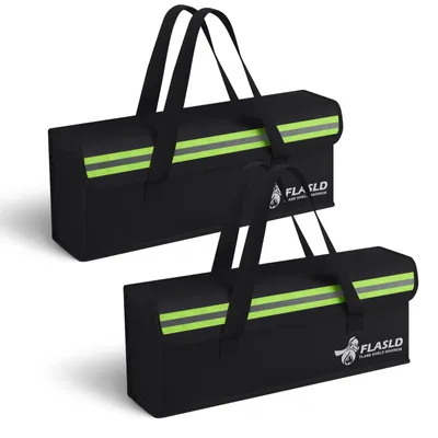 2er-Pack E-Bike-Akku-Brandschutztasche, feuerfest, 41x11x13 cm