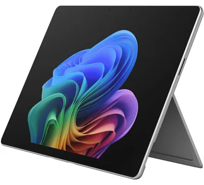 Obrázok produktu pre Microsoft Surface Pro 12 Copilot+ PC, 33 cm (13"), 2880 x 1920 px, 256 GB, 16 GB, Windows 11 Home, Platinová