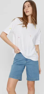 Zdjęcie produktu dla Numph Nuarias T-Shirt 704347 Jasna biel