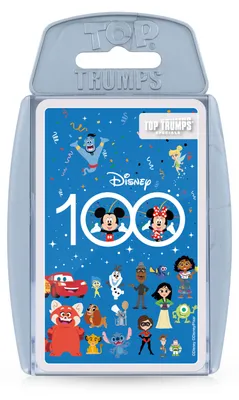 Produktbild von Top Trumps - Disney 100 Kartenspiel Quartett Spiel