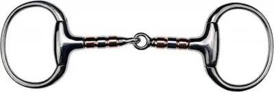 Produktbild von FEELING Olivenkopfgebiß mit Kupferrollen, Größe:Mundstück 145 mm Mundstückstärke 13 mm