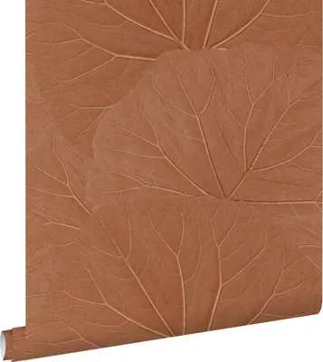 Immagine prodotto di ESTAhome carta da parati foglie terracotta 53 cm x 10.05 m