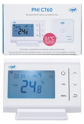Immagine prodotto di Termostato senza fili PNI CT60, bianco