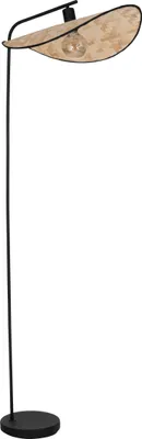 Produktbild von MARYWELL Stehleuchte Stehlampe Lampe - L55,5 x B34,5 x H159,5 cm - schwarz - 1X40W exkl. - IP20
