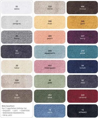 Produktbild von Rhomtuft Princess Badetuch   95 x 180 cm  Farbe  zinn