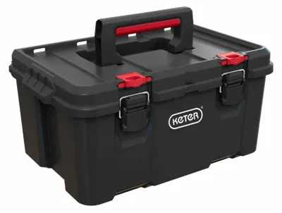 KETER Werkzeugkiste Stack'n'Roll, 52,5 × 34,5 × 26 cm