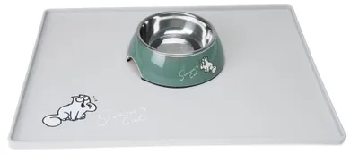 Image de Cat Mat For Bowl L Karlie 40X30X1Cm Gray