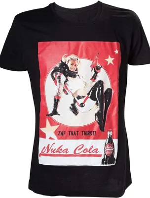 Produktbild von Fallout T-Shirt -L- Nuka Cola Print, schwarz