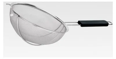 Produktbild von Großküchensieb Passiersieb Rundsieb Strainer Sieb aus Chromnickelstahl mit Drahtverstärkung in verschiedenen Durchmessern erhältlich Ø 24-32