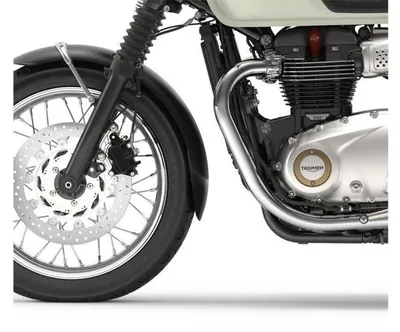Zdjęcie produktu dla PUIG 9833N Przedłużenie przedniego błotnika pasujące do TRIUMPH BONNEVILLE T120 Czarny