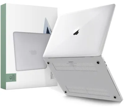 Zdjęcie produktu dla Etui Tech-Protect SmartShell do MacBooka Pro 14" M1, M2, M3 2021-2023, przezroczyste