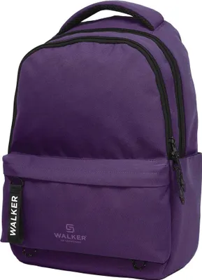 Produktbild von Walker Schulrucksack Classic Alpha Kunstfaser lila