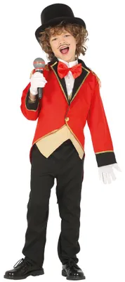 Immagine prodotto di Costume da Ringmaster per ragazzo, taglia:140/146