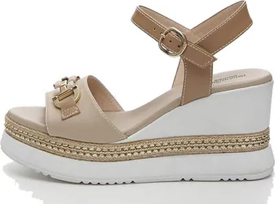 Produktbild von Nero Giardini Keilsandalette Beige in Gr. 36