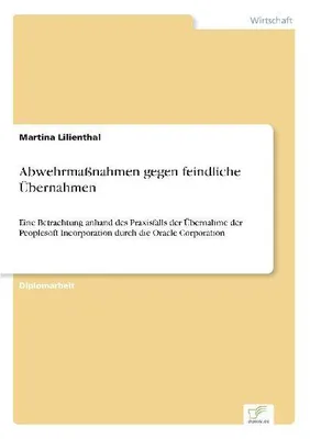 Produktbild von Abwehrmaßnahmen gegen feindliche Übernahmen