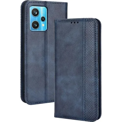 Produktbild von Mobigear Sensation  Realme 9 Pro Hülle Klapphülle Geldbörse - Blau
