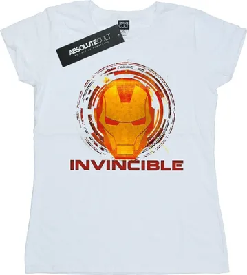 Produktbild von Marvel - "Avengers Invincible" T-Shirt für Damen BI3055 (XXL) (Weiß)