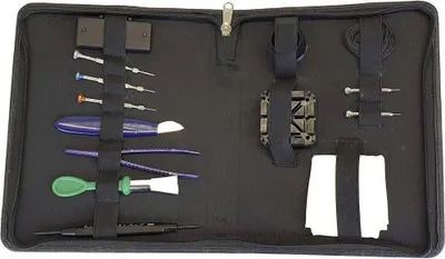 Produktbild von TOOLCRAFT Uhrmacher-Werkzeugsatz 114teilig
