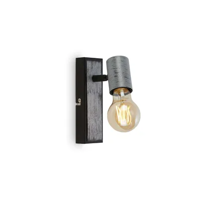 Immagine prodotto di Lampada da parete lampada da parete orientabile faretto 1xE27 max. 60 Watt argento antico Briloner