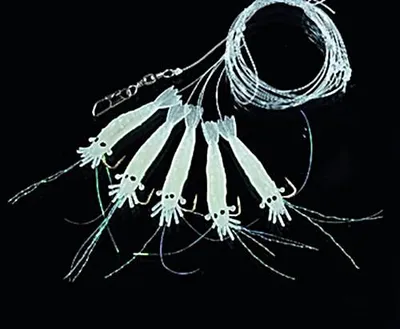 Produktbild von Jenzi Shrimp Vorfach/ Rig lumi Gr.4 Dorsch-Vorfach