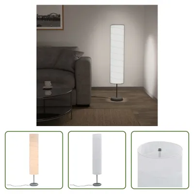 Produktbild von The Living Store Standleuchte 121 cm Weiß E27