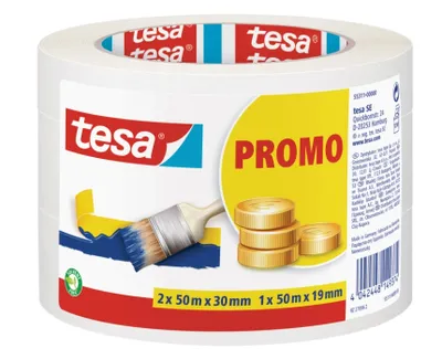 Obrázek produktu pro tesa Economy 55311-00000-02 Malířská maskovací páska bílá 1 sada (55311-00000-02)
