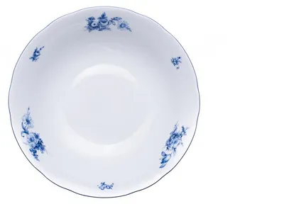 Produktbild von Thun 1794 Rose, Kompottschale, Porzellan, blaue Rosen, 13 cm, Thun
