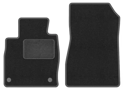 Immagine prodotto di Tappetini anteriori in moquette per Nissan Juke II F16 2019- (crossover) – 2 pezzi, grigio grafite, su misura – Wielganizator LUX