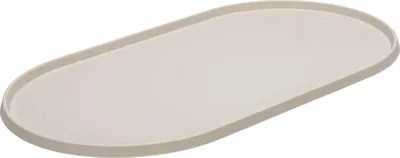 Produktbild von Designed by Lotte Napfunterlage Oona beige aus Silikon, Maße: 55 x 30 x 1,7 cm