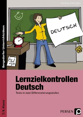 Produktbild von Lernzielkontrollen Deutsch 7./8. Klasse
