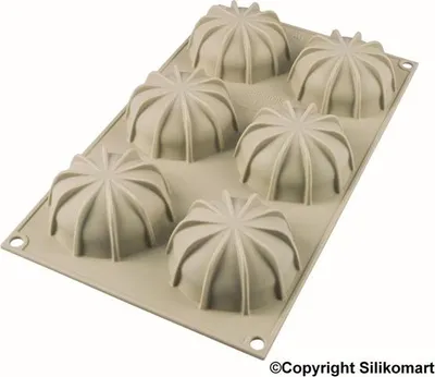 Image de Moule 6 Mini Goccia - 3design - Silikomart