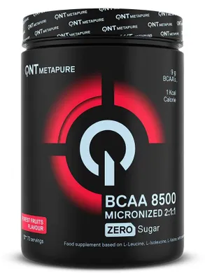 Imagen del producto de QNT BCAA 8500 – 350g – Sabor a frutos del bosque