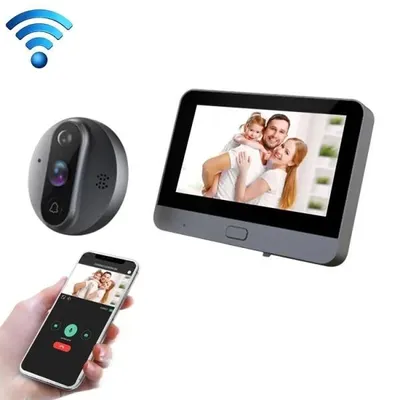 Immagine prodotto di Spioncino smart con monitor per porta RobiCam, TUYA