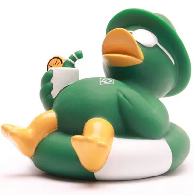 Produktbild von Werder Bremen Badeente mit Schwimmring Vinyl 7 cm